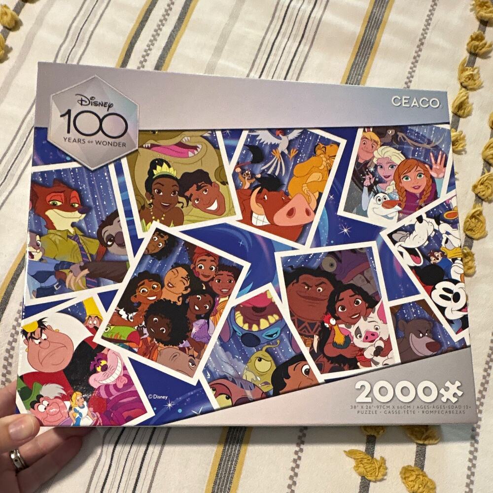 Ceaco / Disney 100 Years of Wonder / 2000 Pc Interlocking / 3502-13